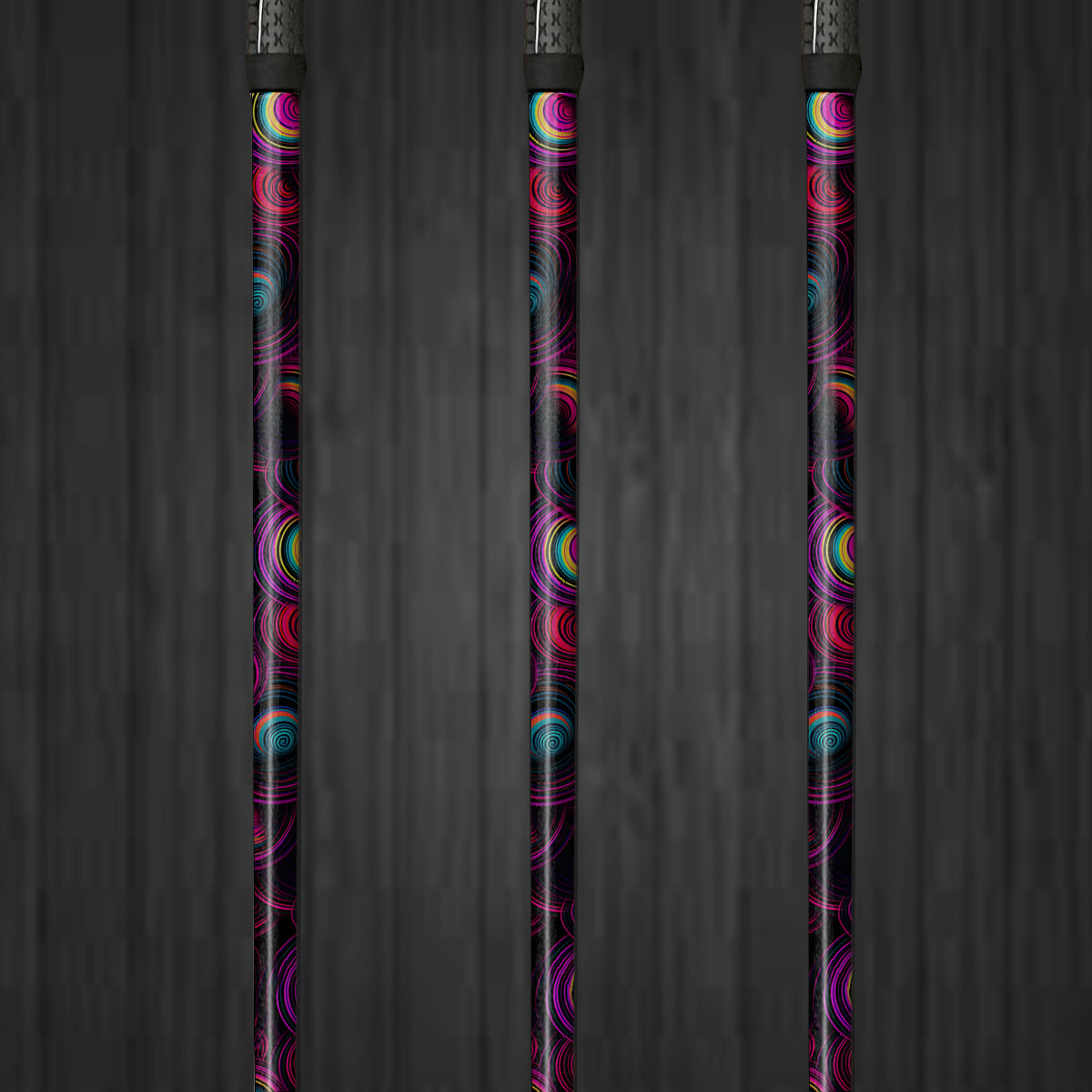 Electric Waves | Vinyl Golf Shaft Wraps