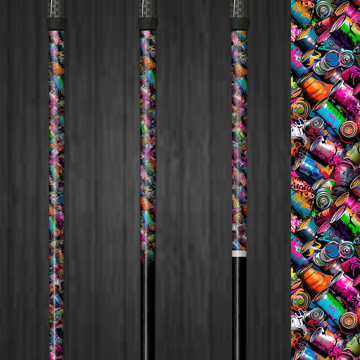 Blue Hues | Vinyl Golf Shaft Wraps