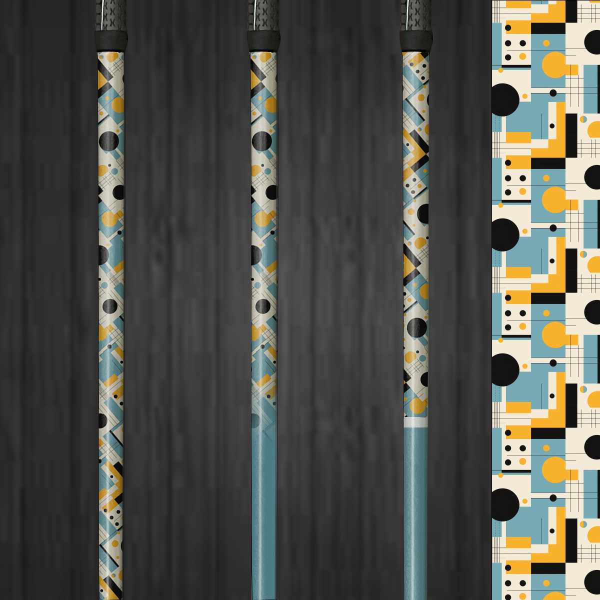 Galactic Rings | Vinyl Golf Shaft Wraps