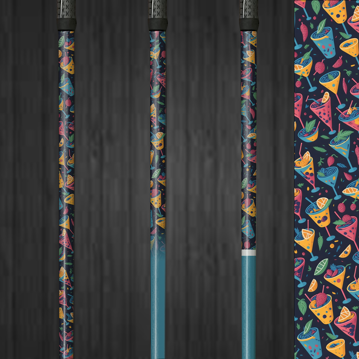 Cosmo Time | Vinyl Golf Shaft Wraps