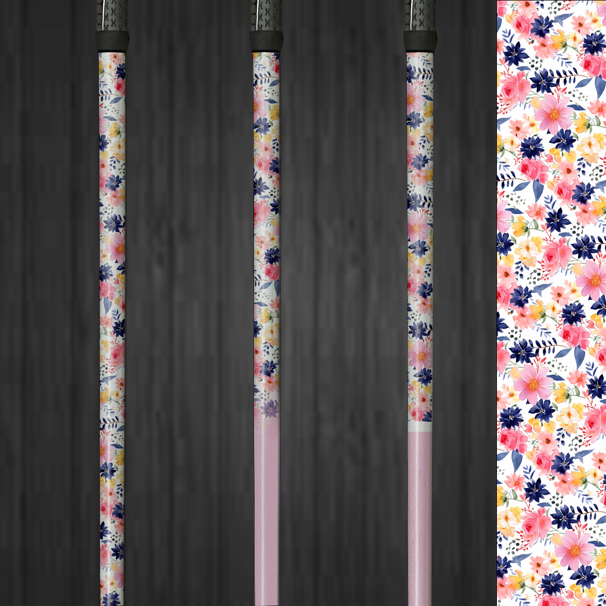 Dreamy Florals | Vinyl Golf Shaft Wraps