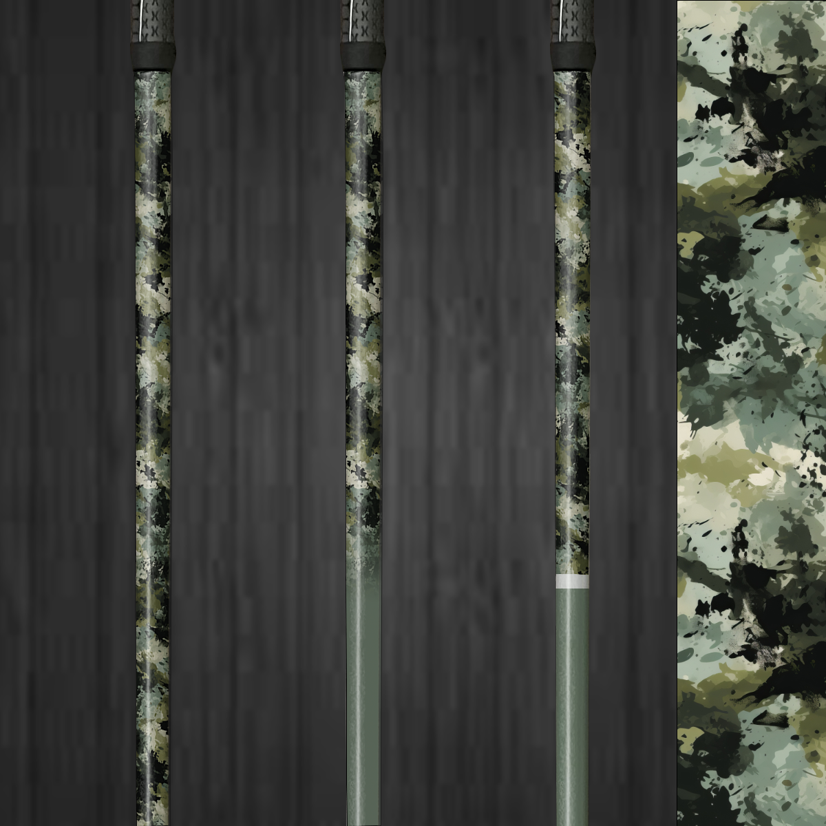 Dusty Olive | Vinyl Golf Shaft Wraps