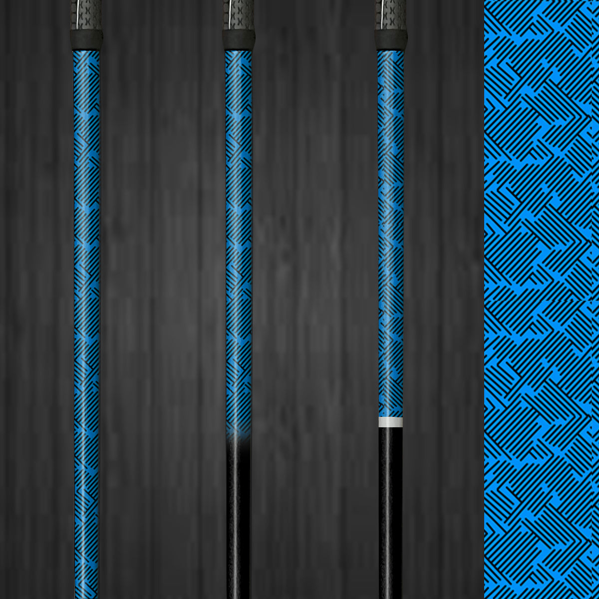 Electric Blue | Vinyl Golf Shaft Wraps