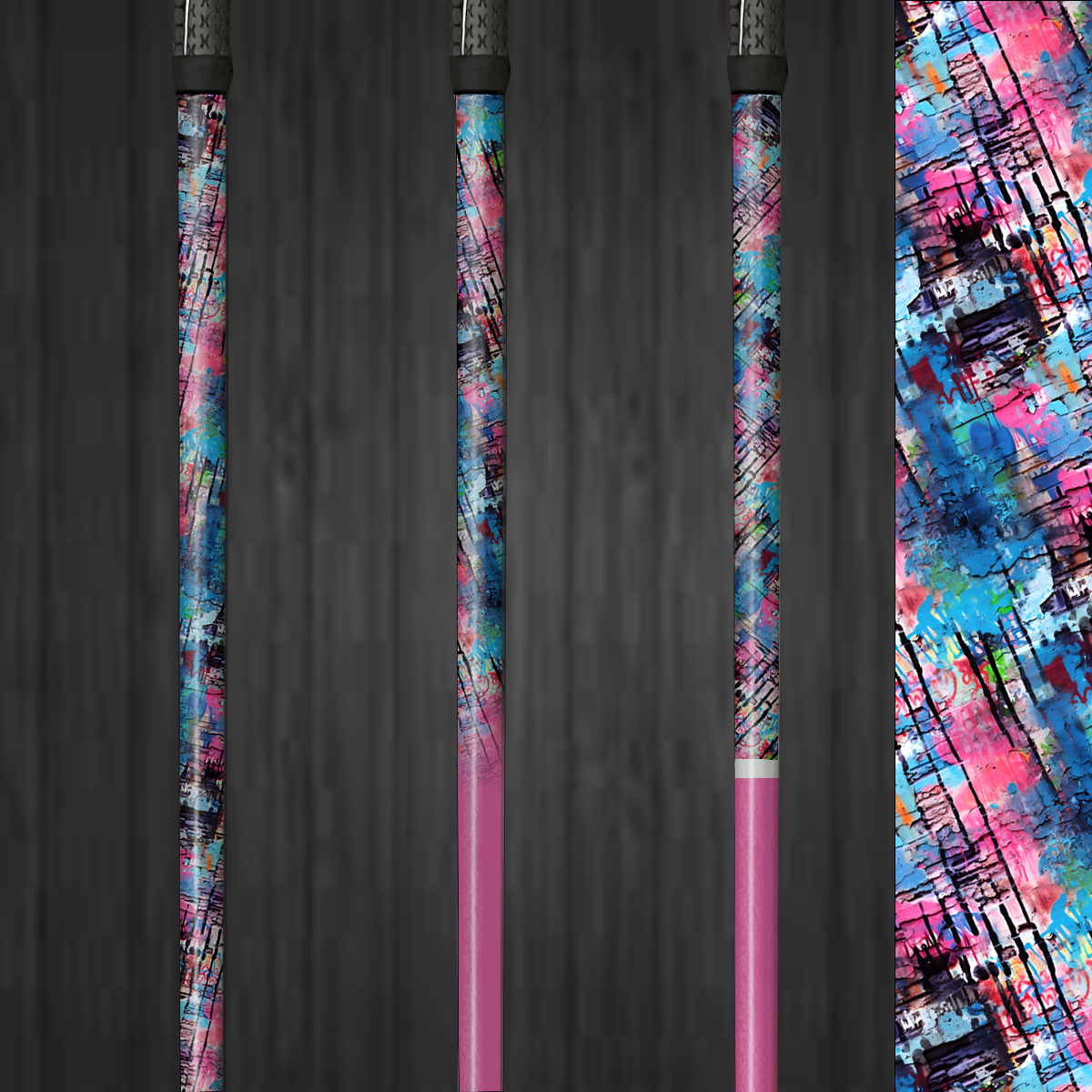 Electric Bricks | Vinyl Golf Shaft Wraps