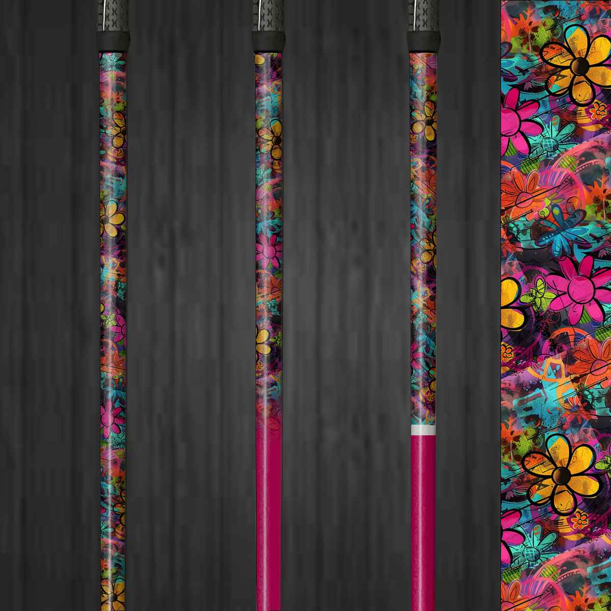 Flower Power | Vinyl Golf Shaft Wraps