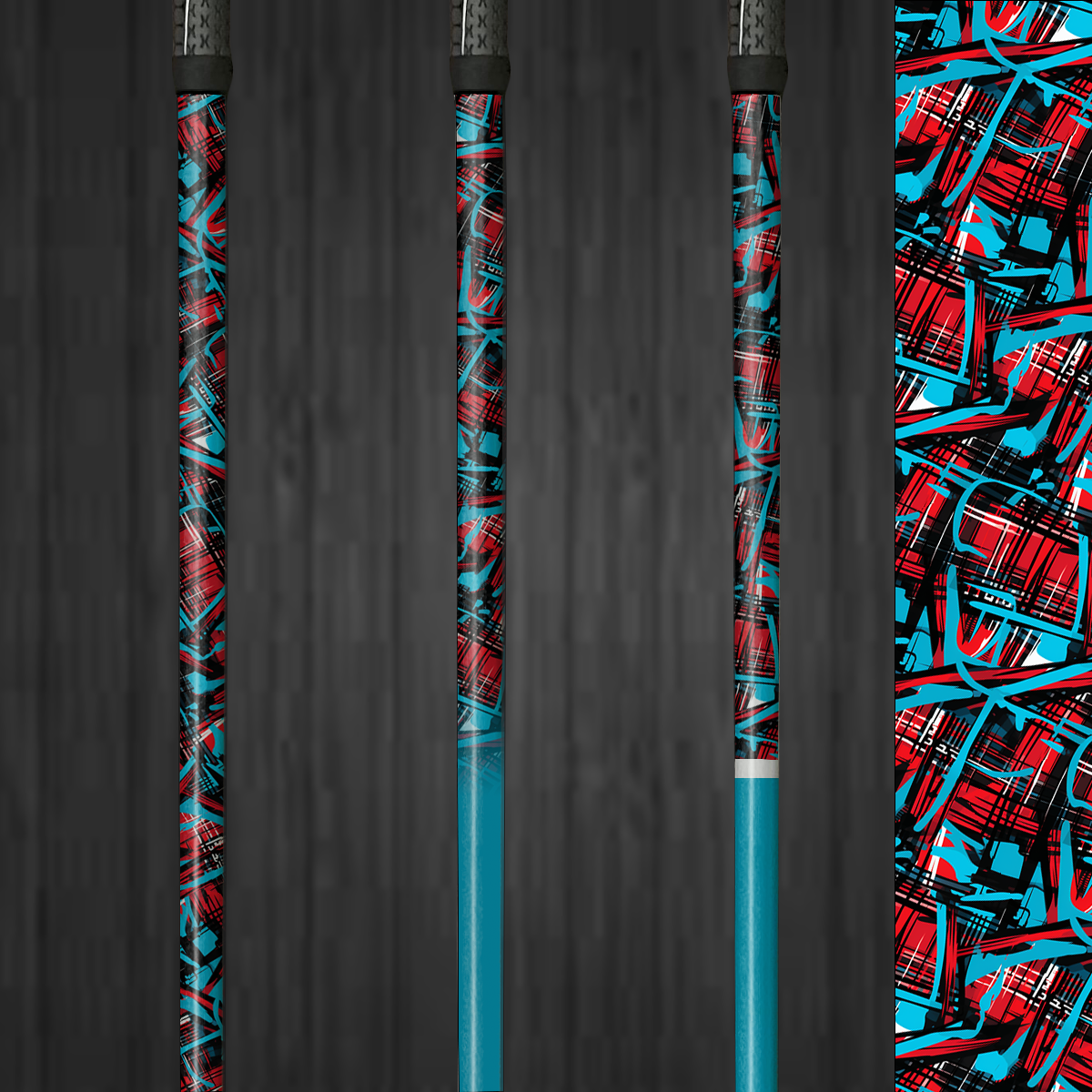 Graphic Plaid | Vinyl Golf Shaft Wraps