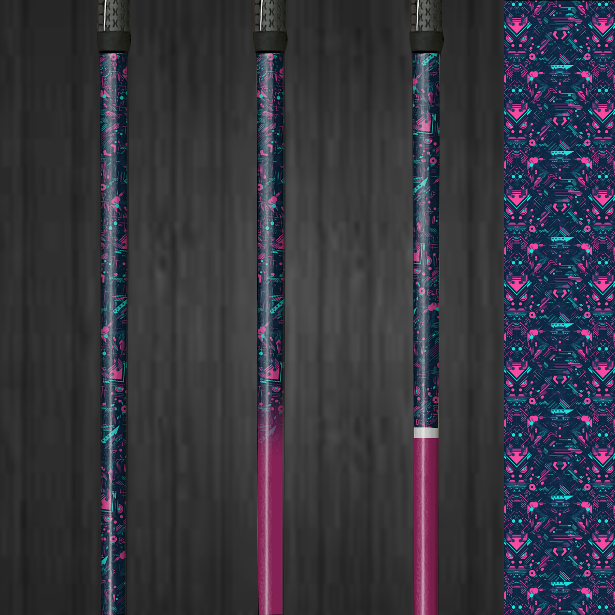 Holo Matrix | Vinyl Golf Shaft Wraps