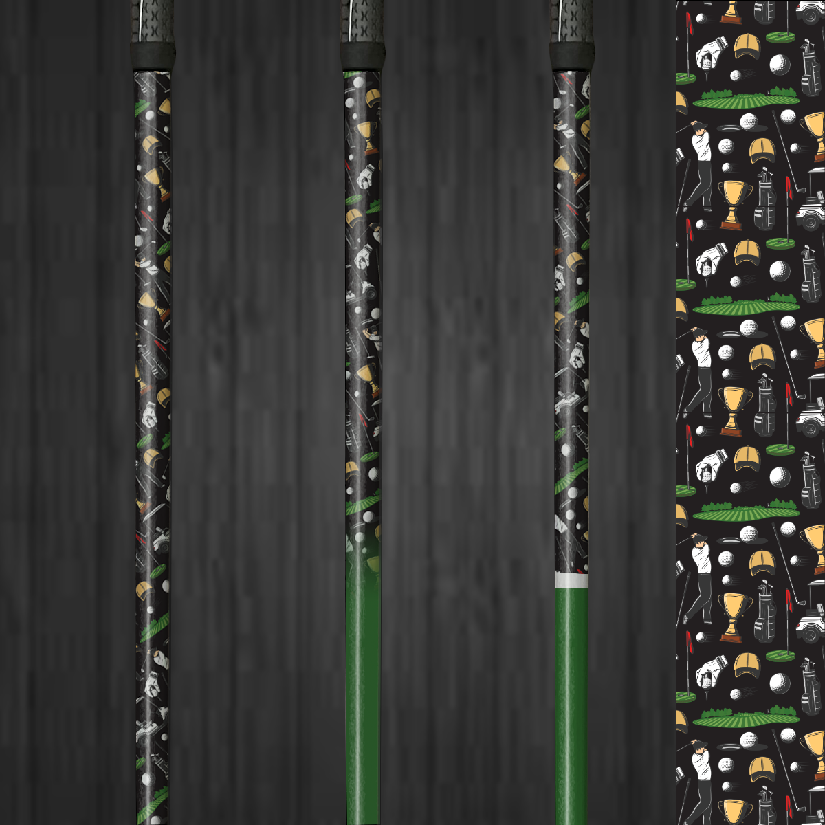 Let's Golf | Vinyl Golf Shaft Wraps