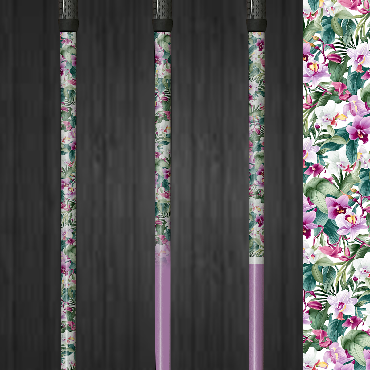 Orchid Delight | Vinyl Golf Shaft Wraps