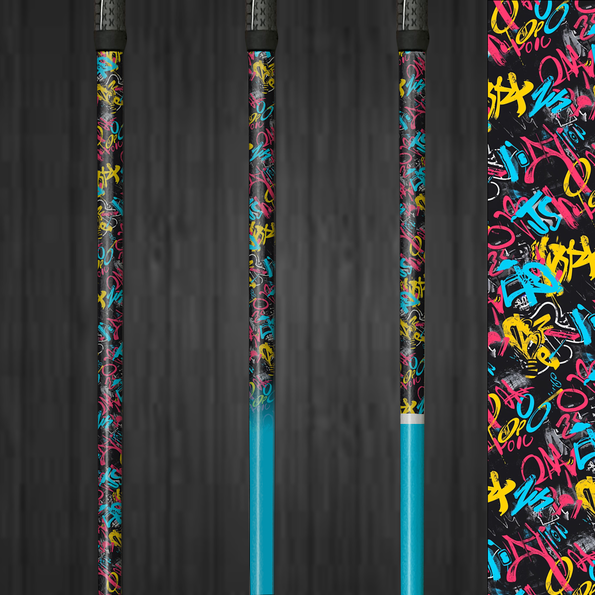 Polluted Paint | Vinyl Golf Shaft Wraps
