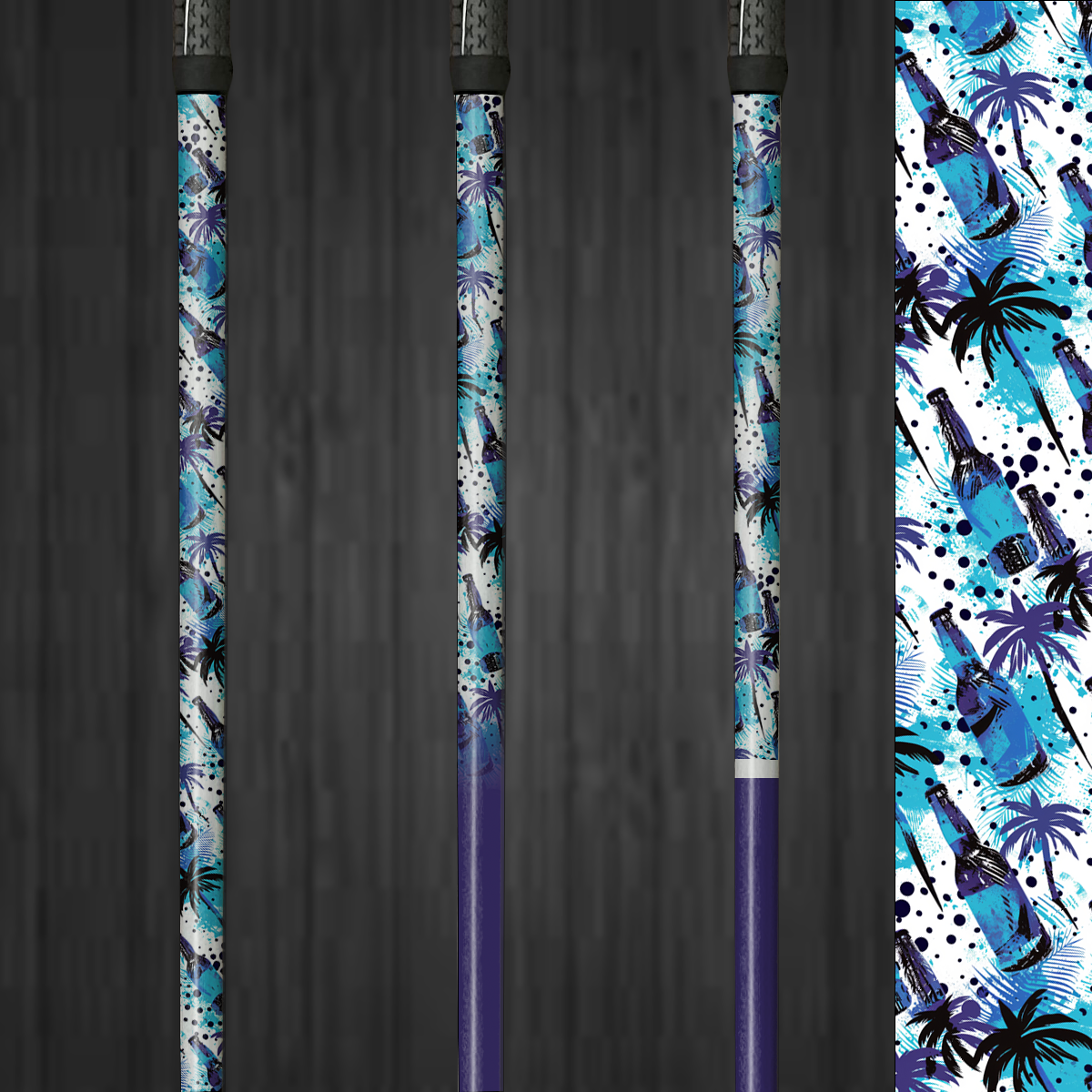 Poppin Bottles | Vinyl Golf Shaft Wraps