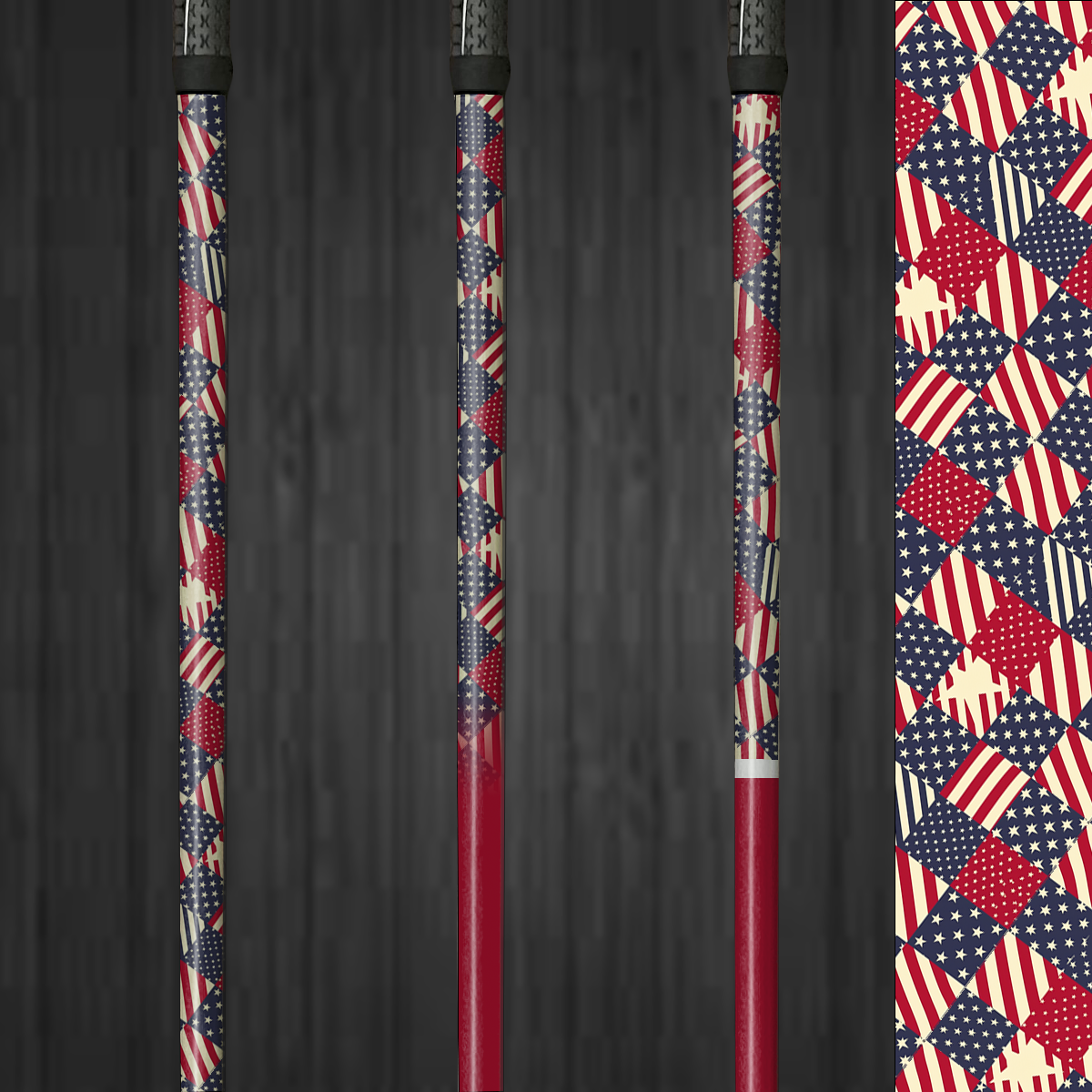 Quiet Quilt | Vinyl Golf Shaft Wraps