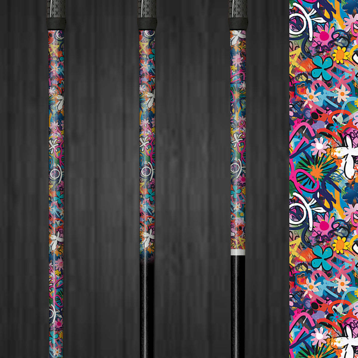 Rainbow Riffs | Vinyl Golf Shaft Wraps