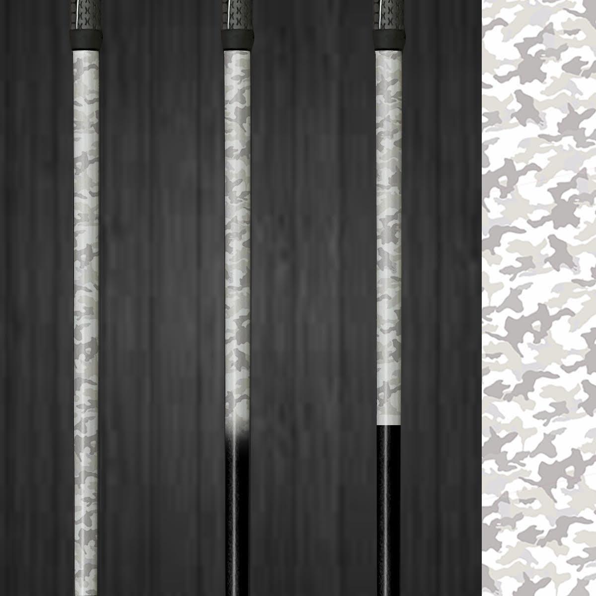 Silent Snow | Vinyl Golf Shaft Wraps