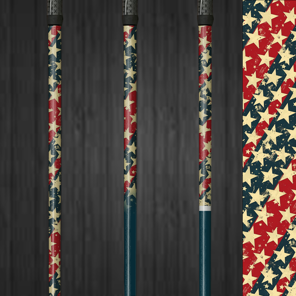 Super Stars | Vinyl Golf Shaft Wraps