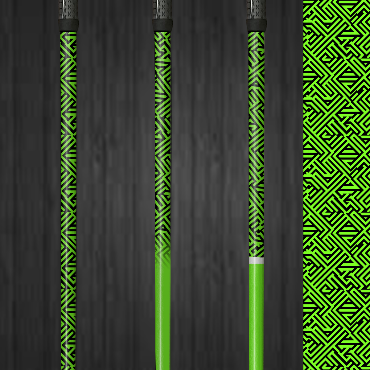 Triad Green | Vinyl Golf Shaft Wraps